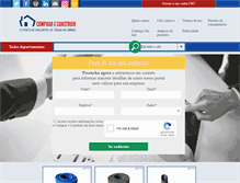 Tablet Screenshot of comprareconstruir.com.br
